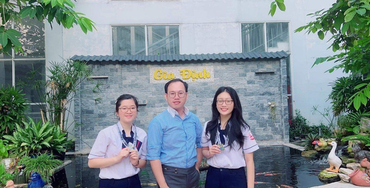 Làm túi lọc trà từ lá cây, 2 nữ sinh ở TP.HCM giành huy chương bạc quốc tế - 3