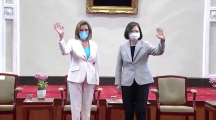 Chủ tịch Hạ viện Mỹ gặp lãnh đạo Đài Loan Thái Anh Văn - 1