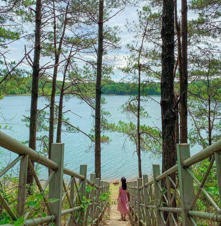 Cảnh đẹp như tranh vẽ ở hồ nước tự nhiên đẹp nhất đại ngàn Tây Nguyên - 4