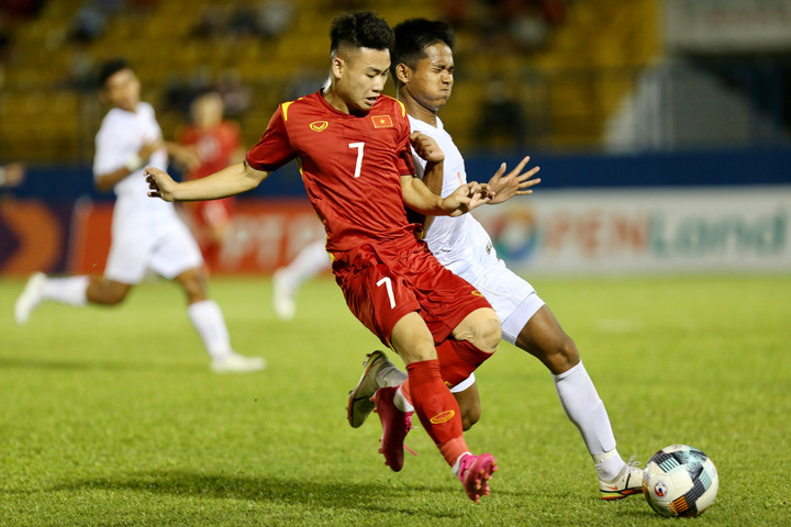 Đánh bại U19 Myanmar, U19 Việt Nam đứng đầu bảng giải U19 quốc tế 2022 - 1