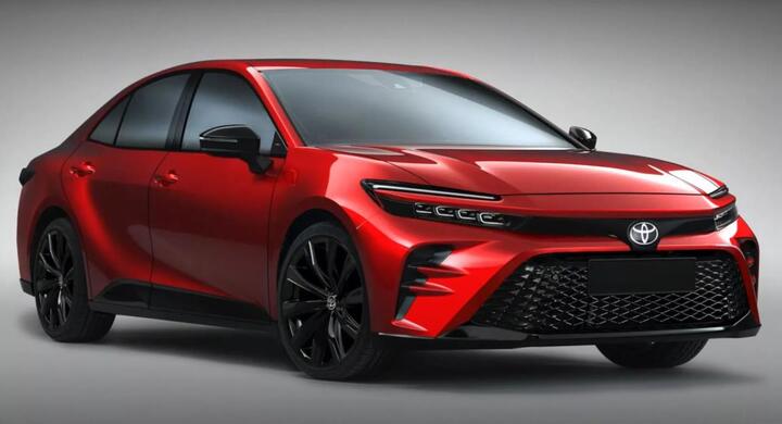 Những hình ảnh phác họa đầu tiên của Toyota Camry 2025 - 1