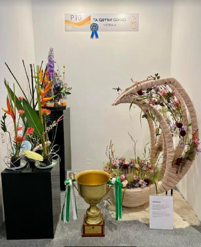 Người Việt 2 lần giành giải nhất tại cuộc thi hoa ở nước ngoài - 2