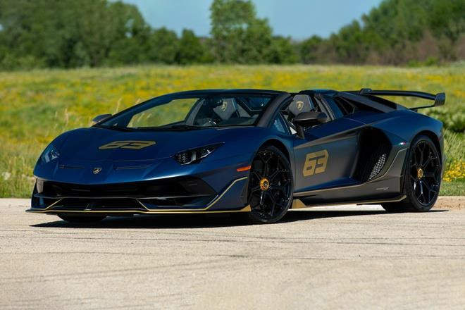 Hàng hiếm Lamborghini Aventador SVJ 63 Roadster được bán đấu giá - 2