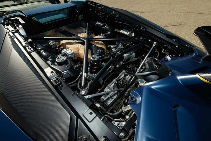 Hàng hiếm Lamborghini Aventador SVJ 63 Roadster được bán đấu giá - 8