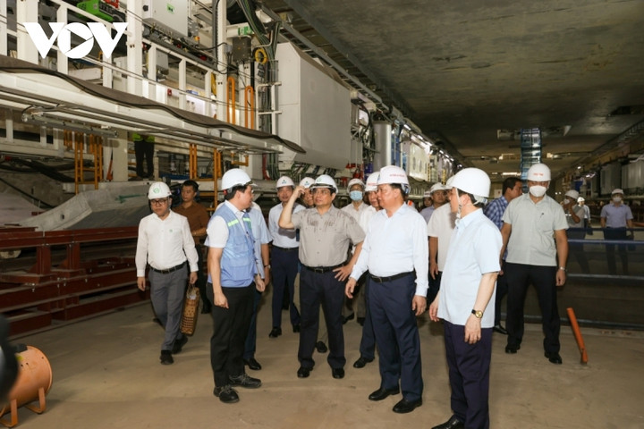 Thủ tướng kiểm tra dự án đường sắt đô thị thí điểm đoạn Nhổn - Ga Hà Nội - 5