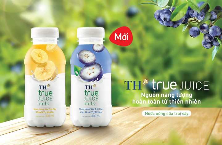 Nạp nguồn năng lượng từ thiên nhiên với bộ đôi sản phẩm mới TH true JUICE milk - 2