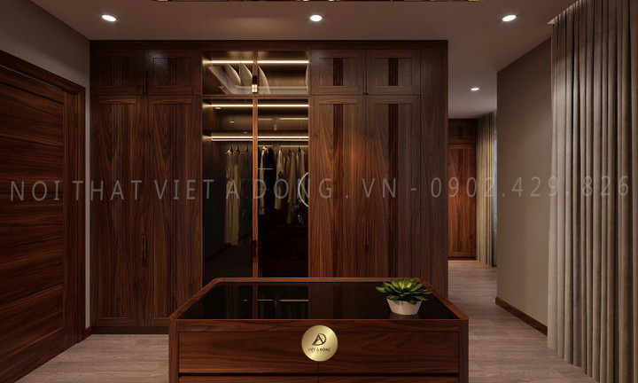 5 lý do khiến khách hàng lựa chọn tủ quần áo gỗ óc chó Việt Á Đông - 5