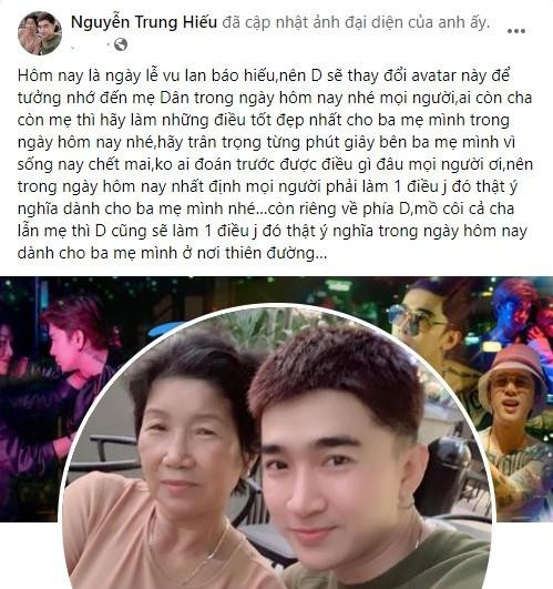 Ngày Lễ Vu Lan, ca sĩ Chi Dân tưởng nhớ người mẹ đã qua đời - 2