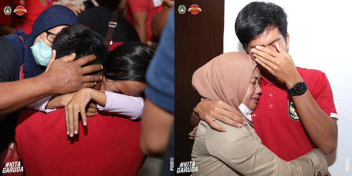 Chuẩn bị đấu chung kết gặp U16 Việt Nam, cầu thủ U16 Indonesia òa khóc ôm bố mẹ - 4