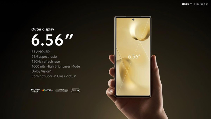 Xiaomi giới thiệu smartphone màn hình gập MIX Fold 2, mỏng chỉ 5,4 mm - 12