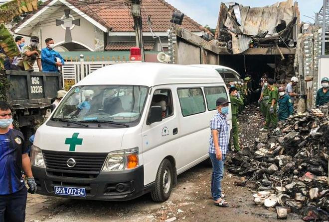 Tìm thấy thi thể 3 mẹ con trong vụ cháy nhà ở Ninh Thuận - 1