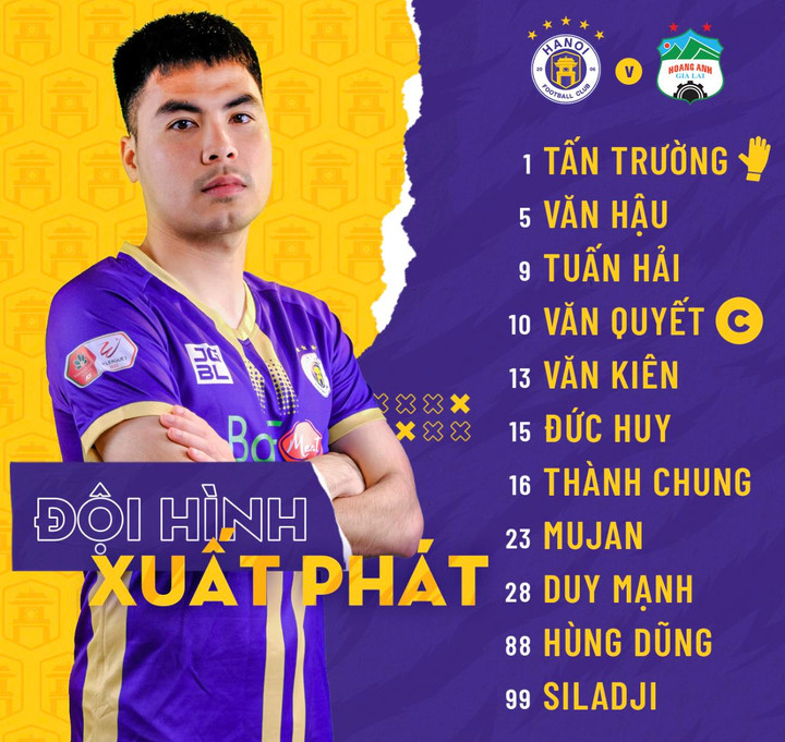 Trực tiếp bóng đá Hà Nội FC 2-1 HAGL: 3 bàn trong 7 phút - 6