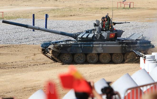 Ảnh: Đội tuyển xe tăng Việt Nam thi đấu lượt đầu tiên ở Army Games - 9