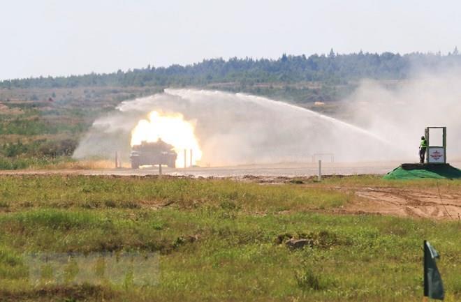 Ảnh: Đội tuyển xe tăng Việt Nam thi đấu lượt đầu tiên ở Army Games - 4
