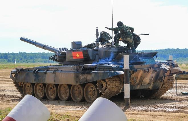 Ảnh: Đội tuyển xe tăng Việt Nam thi đấu lượt đầu tiên ở Army Games - 7