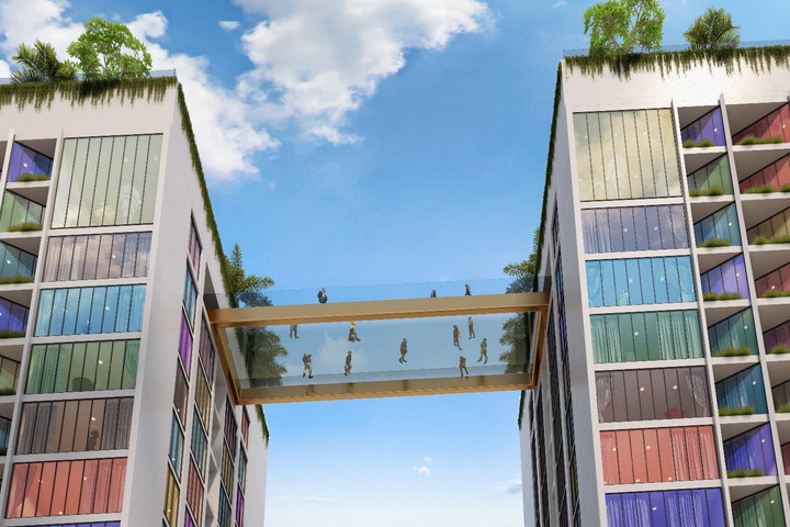 Cầu kính chân mây Dolce Penisola Quảng Bình - biểu tượng vượt thời gian - 1