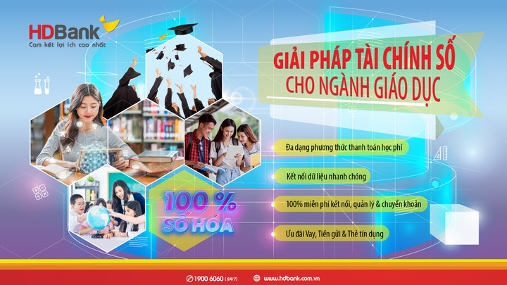 Nhiều ưu đãi bất ngờ từ giải pháp thu hộ học phí của HDBank - 1