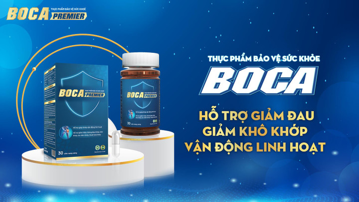 Viên uống Boca Premier - hỗ trợ giảm đau, giảm khô khớp, vận động linh hoạt - 2