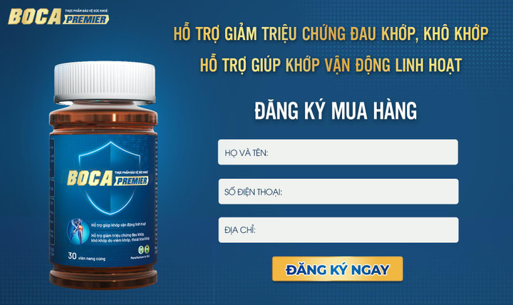 Viên uống Boca Premier - hỗ trợ giảm đau, giảm khô khớp, vận động linh hoạt - 3