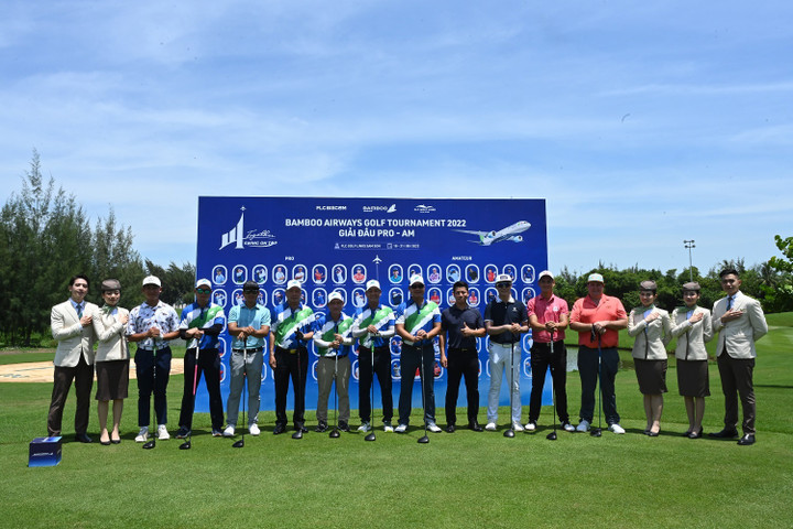 Khai mạc giải Bamboo Airways Golf Tournament 2022 - 2