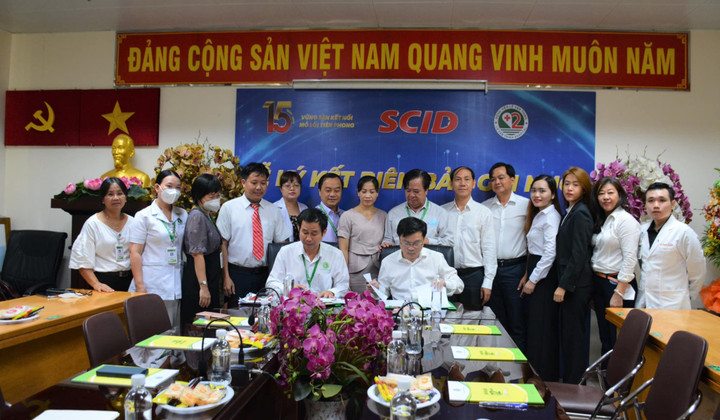 Bệnh viện Lê Văn Thịnh và SCID ký kết hợp tác trong khám chữa bệnh - 1