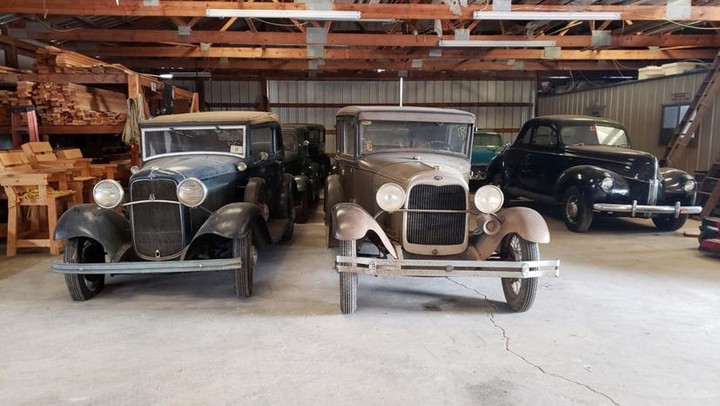 Cận cảnh bộ sưu tập xe cổ khổng lồ được cất giấu hơn 30 năm - 7