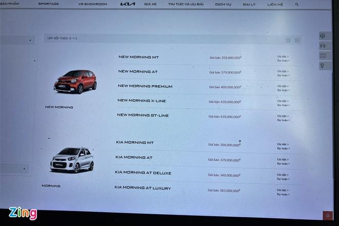 Kia Morning bản số sàn xuất hiện tại Việt Nam, giá 359 triệu đồng - 1