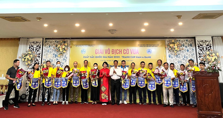 Khai mạc giải cờ vua VĐV xuất sắc quốc gia 2022 - 2