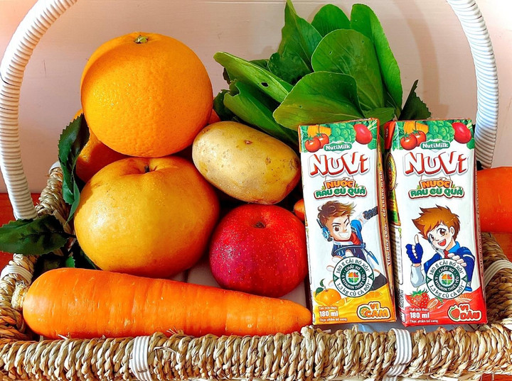 Nutifood tiên phong ra mắt NuVi Nước rau củ quả cho bé lười ăn rau - 1