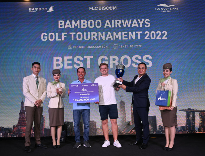 Xác định 3 nhà vô địch Bamboo Airways Golf Tournament 2022 - 2