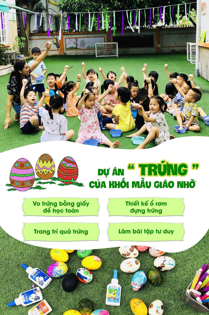 Áp dụng giáo dục STEAM tại trường mầm non Lý Thái Tổ 2 - 5