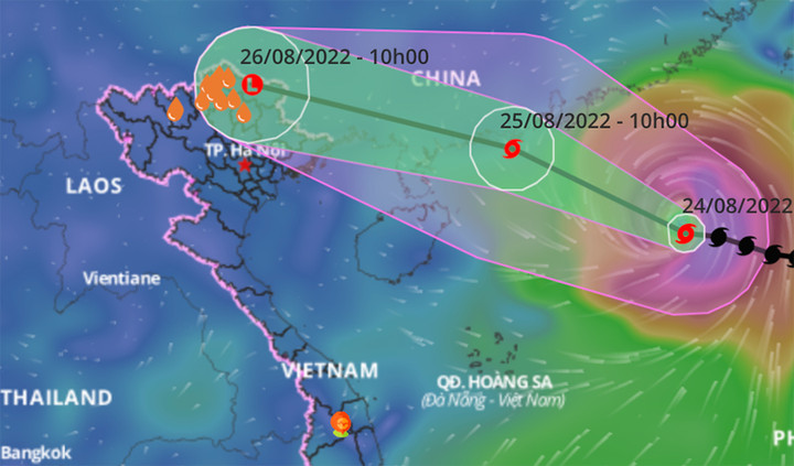 Chuyên gia khí tượng: Bão số 3 có thể mạnh lên, sức gió mạnh nhất giật cấp 14 - 1
