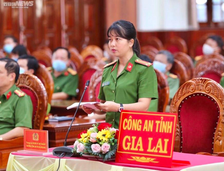 Trung tá Ksor H'Bơ Khắp làm Phó Giám đốc Công an tỉnh Gia Lai - 1