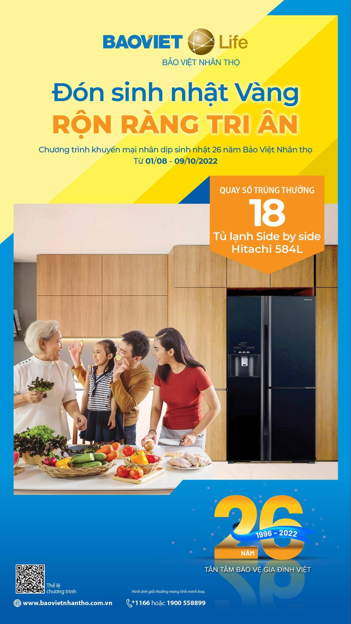 'Đón sinh nhật vàng - Rộn ràng tri ân' cùng Bảo Việt Nhân thọ - 1