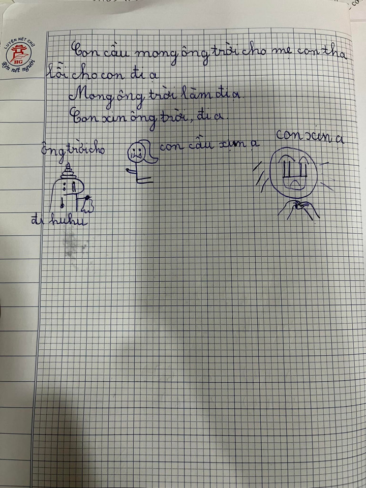 Tờ giấy với dòng chữ ‘con ghét mẹ’ của bé gái khiến nhiều người giật mình xót xa - 1