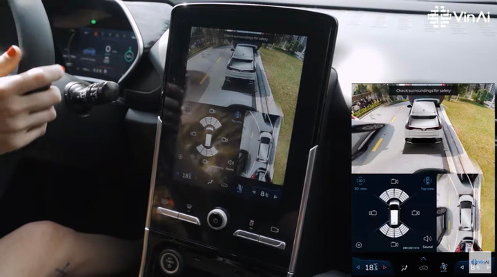 VinAI phát triển tính năng quan sát toàn cảnh 360 độ nâng cao trên xe ôtô - 1