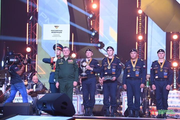 Bế mạc Army Games 2022: Đoàn Quân đội nhân dân Việt Nam xếp vị trí thứ 5 - 3