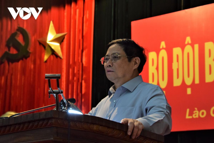 Thủ tướng Phạm Minh Chính thăm Bộ đội Biên phòng tỉnh Lào Cai - 3