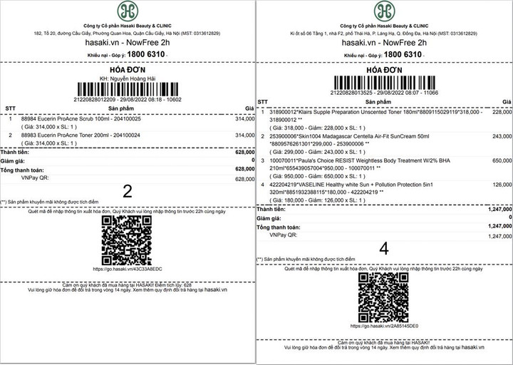 Hasaki cam kết bồi thường 100% giá trị nếu phát hiện hàng giả - 2