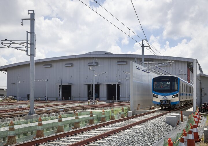 TP.HCM: Chạy thử đoàn tàu Metro số 1 Bến Thành - Suối Tiên - 8