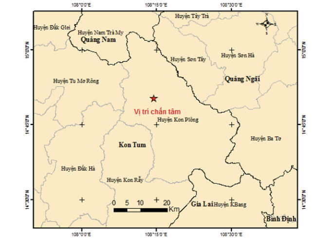 Lại động đất ở Kon Tum - 1