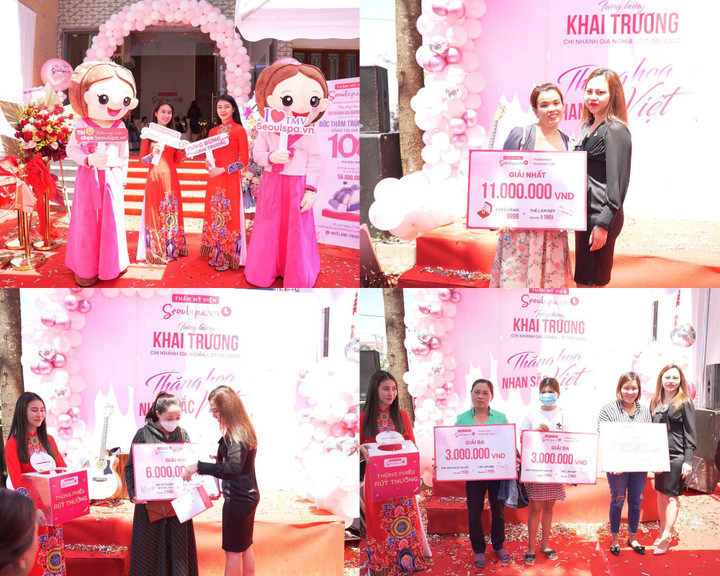 Rộn ràng không khí khai trương Thẩm mỹ viện SeoulSpa.Vn Gia Nghĩa - Đắk Nông - 2