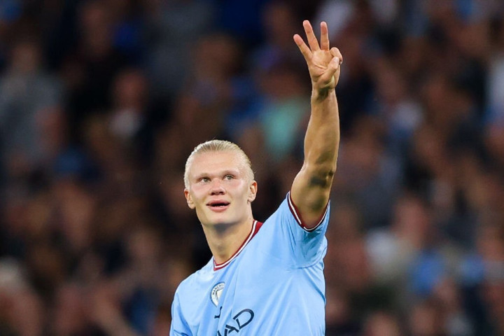 Kết quả Ngoại Hạng Anh: Haaland lập hattrick, Man City thắng đậm đội tân binh - 1