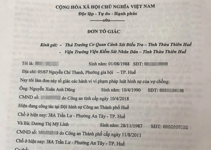 Vợ chồng công an bị tố lừa hàng chục tỷ đồng: Khởi tố vợ, điều tra chồng - 1