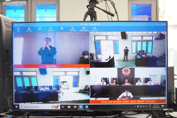 Bình Thuận lần đầu tiên mở phiên tòa xét xử trực tuyến - 2