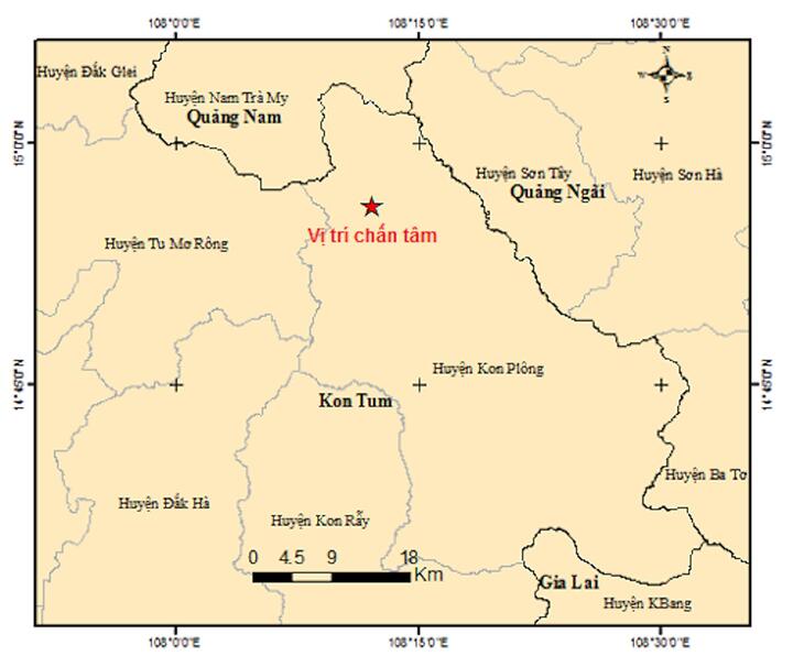 Kon Tum chịu 5 trận động đất trong một buổi sáng: Nhà khoa học lý giải gì? - 1