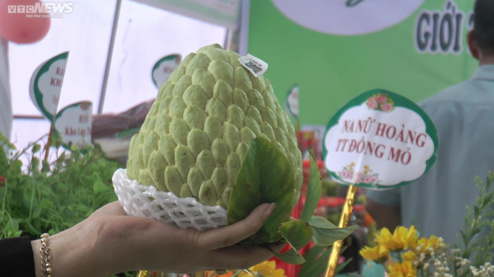 3 quả na nặng hơn 3kg ở Lạng Sơn được đấu giá gần 160 triệu đồng - 2