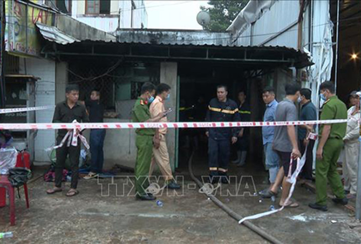 Cháy nhà ở Bình Phước làm 1 người chết, 2 người bị thương - 1