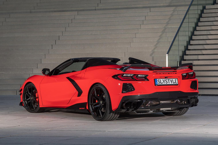 Chevrolet Corvette C8 mạnh mẽ hơn với gói độ của SlyStyle - 9
