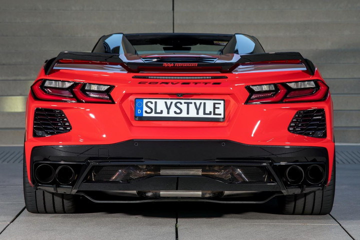 Chevrolet Corvette C8 mạnh mẽ hơn với gói độ của SlyStyle - 8